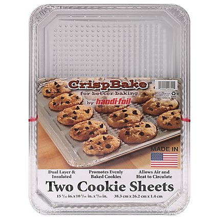 Handi-foil Crisp Bake Cookie Sheets - 2 Count - Image 3