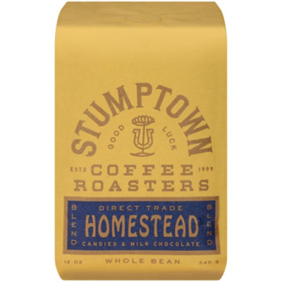 Stumptown Homestead Blend Medium Roast Whole Bean Coffee - 12 Oz