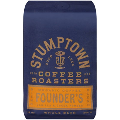Stumptown Founders Blend Organic Dark Roast Whole Bean Coffee