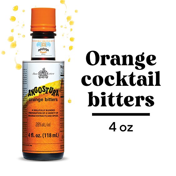 Angostura Orange Bitters Cocktail Bitters - 4 Oz