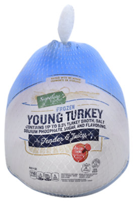 Signature Farms Whole Turkey Frozen - Weight Between 24-32 Lb