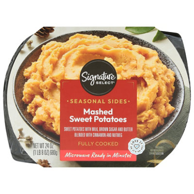 Signature Select Mashed Sweet Potatoes - 24 Oz - Image 4