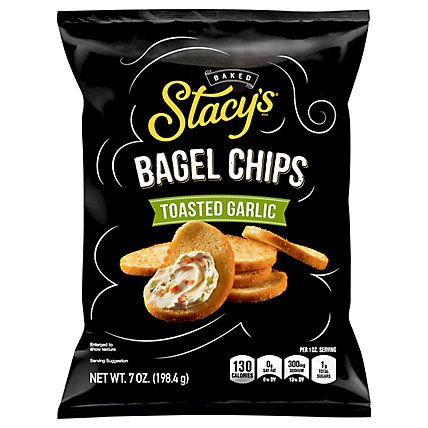 Stacys Chips Garlic Bagel - 7 Oz - Image 2