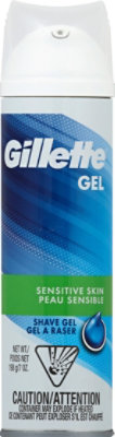 Gillette Shave Gel Sensitive Skin - 7 Oz - Image 2