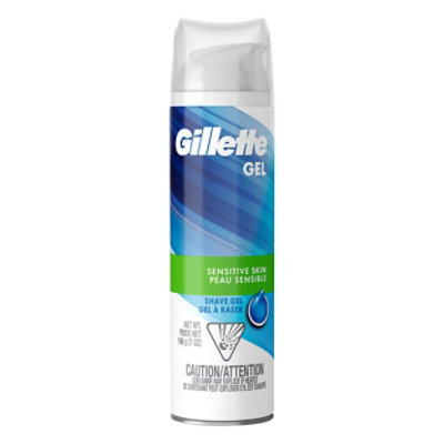 Gillette Shave Gel Sensitive Skin - 7 Oz