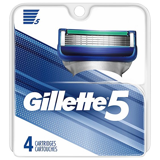 Gillette5 Mens Razor Blade Refills by Gillette - 4 Count