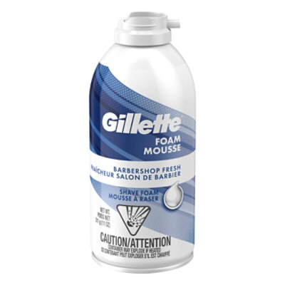 Gillette Shave Foam Barbershop Fresh - 11 Oz - Image 3