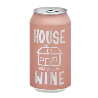 House Wine Sparkling Rose Can - 375 Ml - Image 2