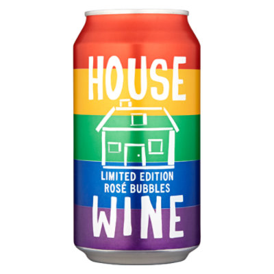 House Wine Sparkling Rose Can - 375 Ml