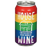 House Wine Sparkling Rose Can - 375 Ml