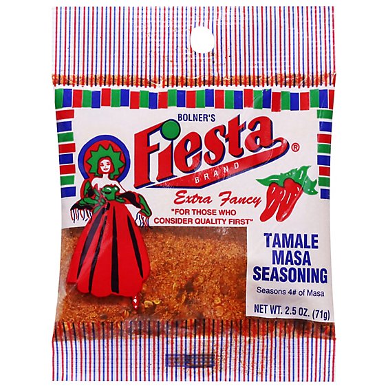 Fiesta Tamale Masa Seasoning - 2.5 Oz