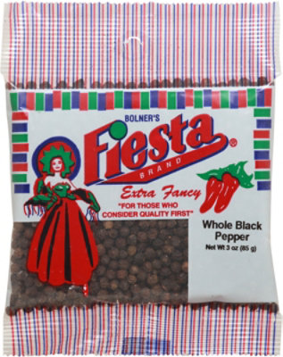 Fiesta Whole Black Pepper - 3 Oz - Image 2