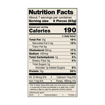 PERDUE Simply Smart Organics Fully Cooked Lightly Breaded Chicken Breast Dino Nuggets - 24 Oz - Image 3