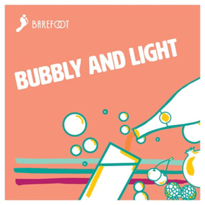 Barefoot Bubbly Brut Rose Champagne Sparkling Wine - 750 Ml - Image 4