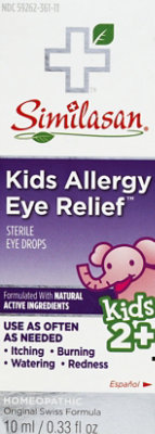 Similasan Kids Allergy Eye Relief Drops - .33 Fl. Oz. - Image 2