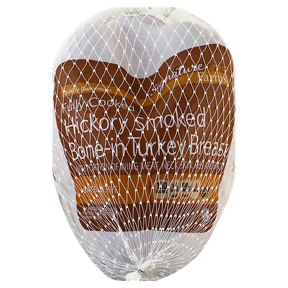 Signature SELECT Turkey Breast Bone In Hickory Smoked Fully Cooked - 5.00 Lb