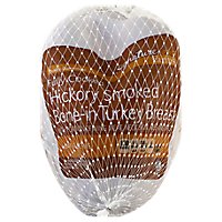 Signature SELECT Turkey Breast Bone In Hickory Smoked Fully Cooked - 5.00 Lb - Image 1