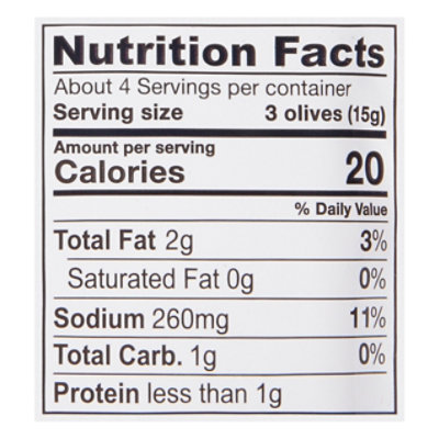 Gaea Pitted Green Olives Snack Org - 2.3 Oz - Image 4
