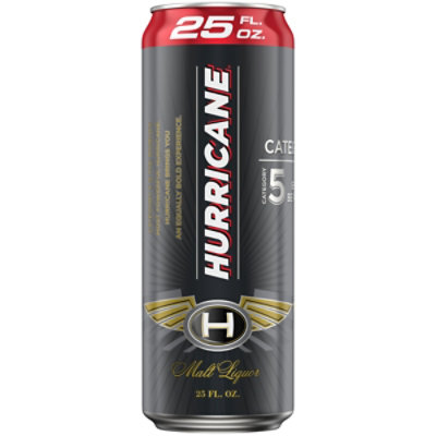 Hurricane 5 Malt Liquor Can - 25 Fl. Oz. - Image 1