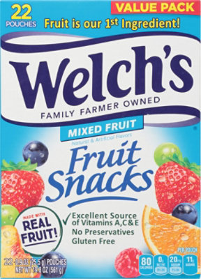 Welchs Fruitsnack Mix Fruit - 22 Count - Image 2