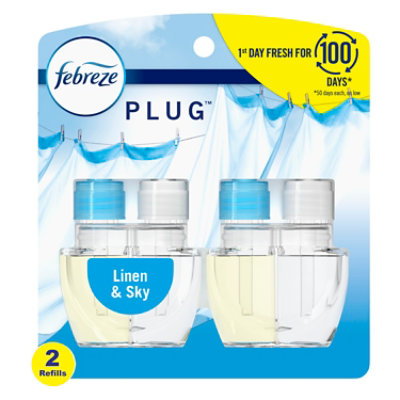 Febreze Plug Linen & Sky Multipack -2-1.75 Oz - Image 1