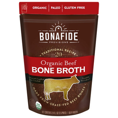 Bonafide Provisions Broth Beef Bone - 1.5 Pint - Image 1