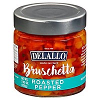 Delallo Roasted Pepper Bruschetta - 7.05 Oz