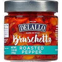 Delallo Roasted Pepper Bruschetta - 7.05 Oz