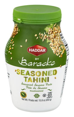 Haddar Tahini Seasoned - 16 Oz - Image 1