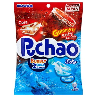 Uha Mikak Candy Puchao Bubbly Soda - 3.52 Oz - Star Market