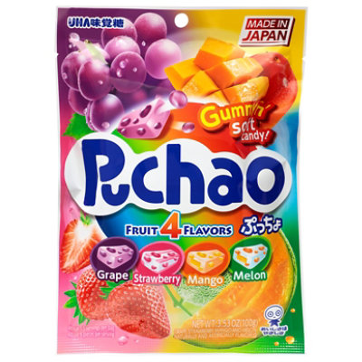 Uha Mikak Candy Puchao Mix Fruit - 3.52 Oz - Image 2