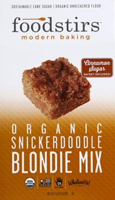 Foodstirs Modern Baking Organic Blondie Mix Snickerdoodle - 13 Oz - Image 2