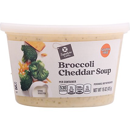 Signature Cafe Broccoli Cheddar Soup - 15 Oz - Image 2