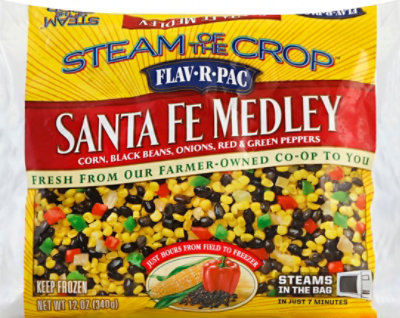 Flav R Pac Steam Of The Crop Vegetables Santa Fe Medley - 12 Oz - Image 2