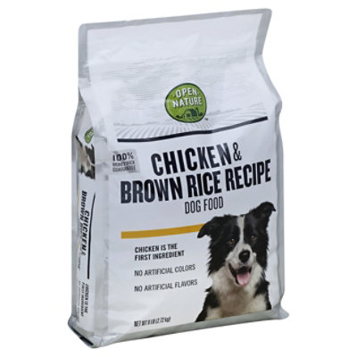 nature dog food brand