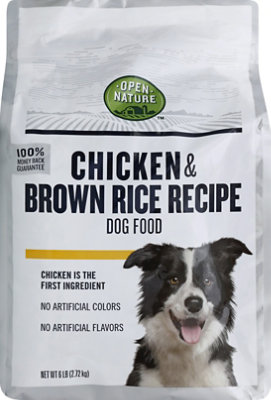 Open Nature Dog Food Chicken & Brown Rice Recipe Bag - 6 Lb - Image 2