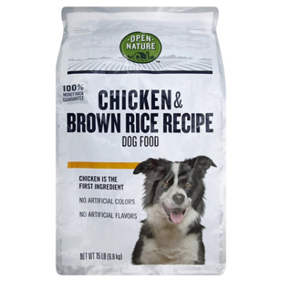 open nature dog food