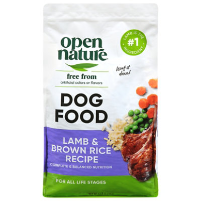 open nature dog food
