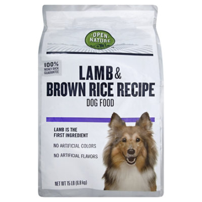 open nature dog food