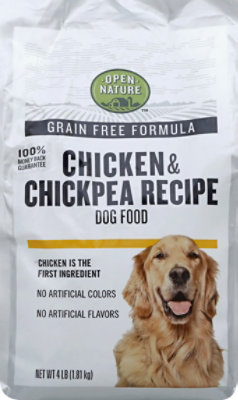 Open Nature Dog Food Grain Free Chicken & Chickpea Recipe Bag - 4 Lb - Image 2