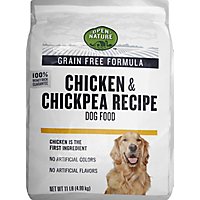Open Nature Dog Food Grain Free Chicken & Chickpea Recipe Bag - 11 Lb - Image 2