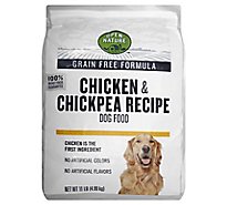 Open Nature Dog Food Grain Free Chicken & Chickpea Recipe Bag - 11 Lb