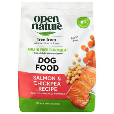 Open Nature Dog Food Grain Free Salmon & Chickpea Recipe Bag - 11 Lb - Image 2