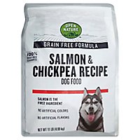 Open Nature Dog Food Grain Free Salmon & Chickpea Recipe Bag - 11 Lb - Image 1