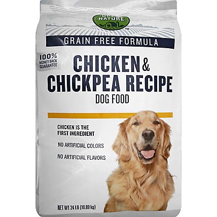 Open Nature Dog Food Grain Free Chicken & Chickpea Recipe Bag - 24 Lb - Image 2