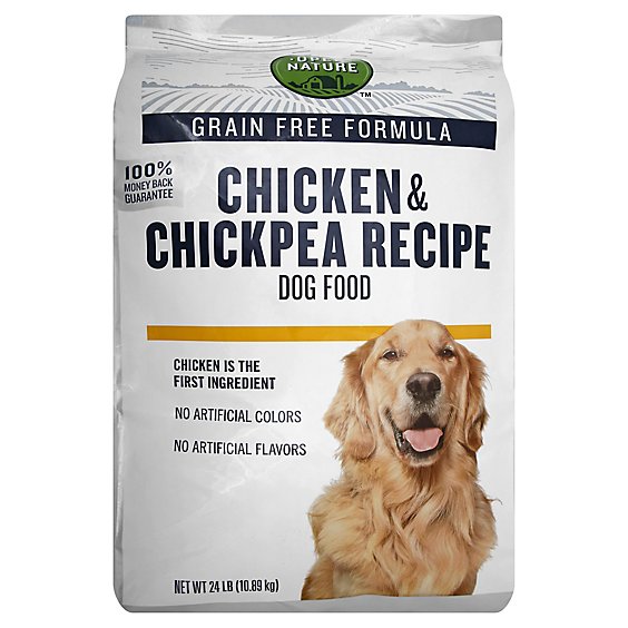 Open Nature Dog Food Grain Free Chicken & Chickpea Recipe Bag - 24 Lb