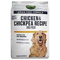 Open Nature Dog Food Grain Free Chicken & Chickpea Recipe Bag - 24 Lb - Image 1