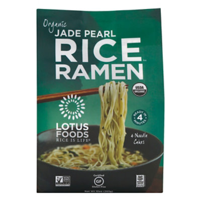 Lotus Foods Organic Jade Pearl Rice Ramen - 10 Oz
