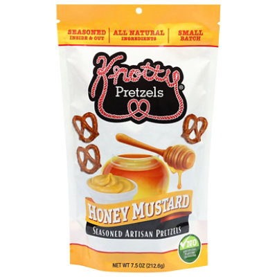 Knotty Honey Mustard Pretzels - 7.5 Oz - Image 1