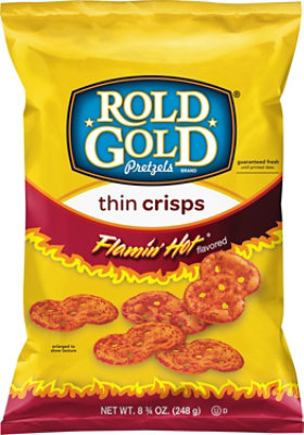 Rold Gold Flamin Hot Thin Crisps Plastic Bag - 8.75 Oz - Image 2